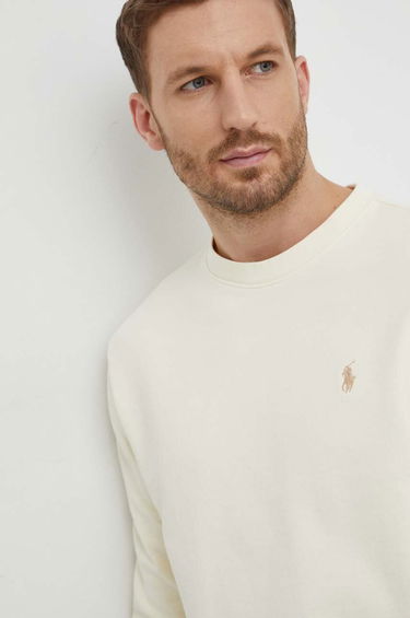 Sweater Polo by Ralph Lauren Polo Ralph Lauren Crewneck Sweatshirt Beige | 710916689, 3