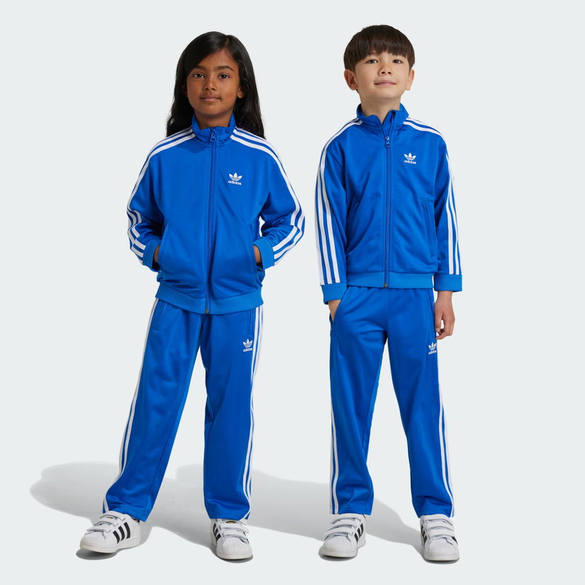 Træningsdragt adidas Performance Adicolor Firebird Tracksuit Blå | IY4802
