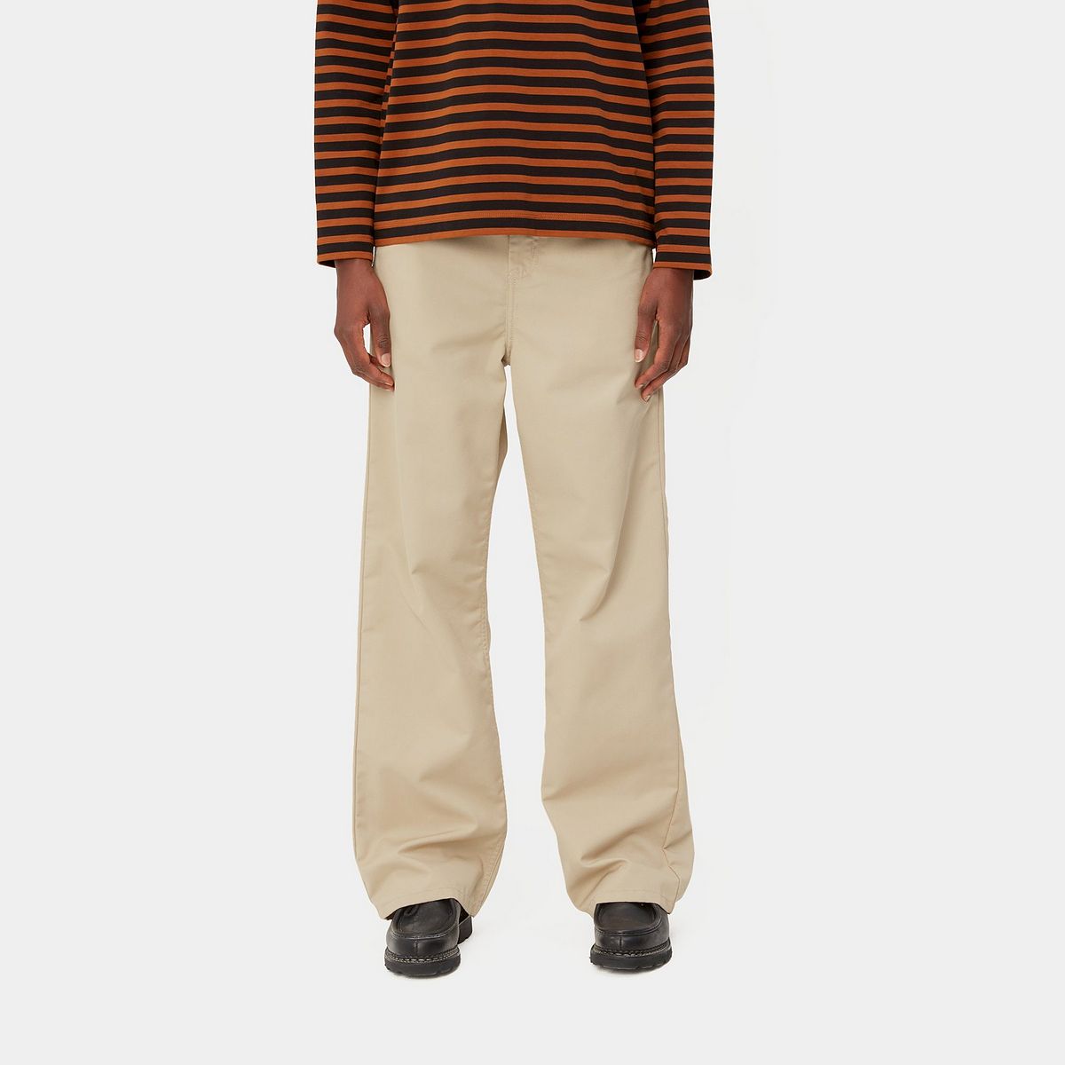 Bukser Carhartt WIP Simple Pant "Wall Rinsed" Beige | I031562_G1_02, 0