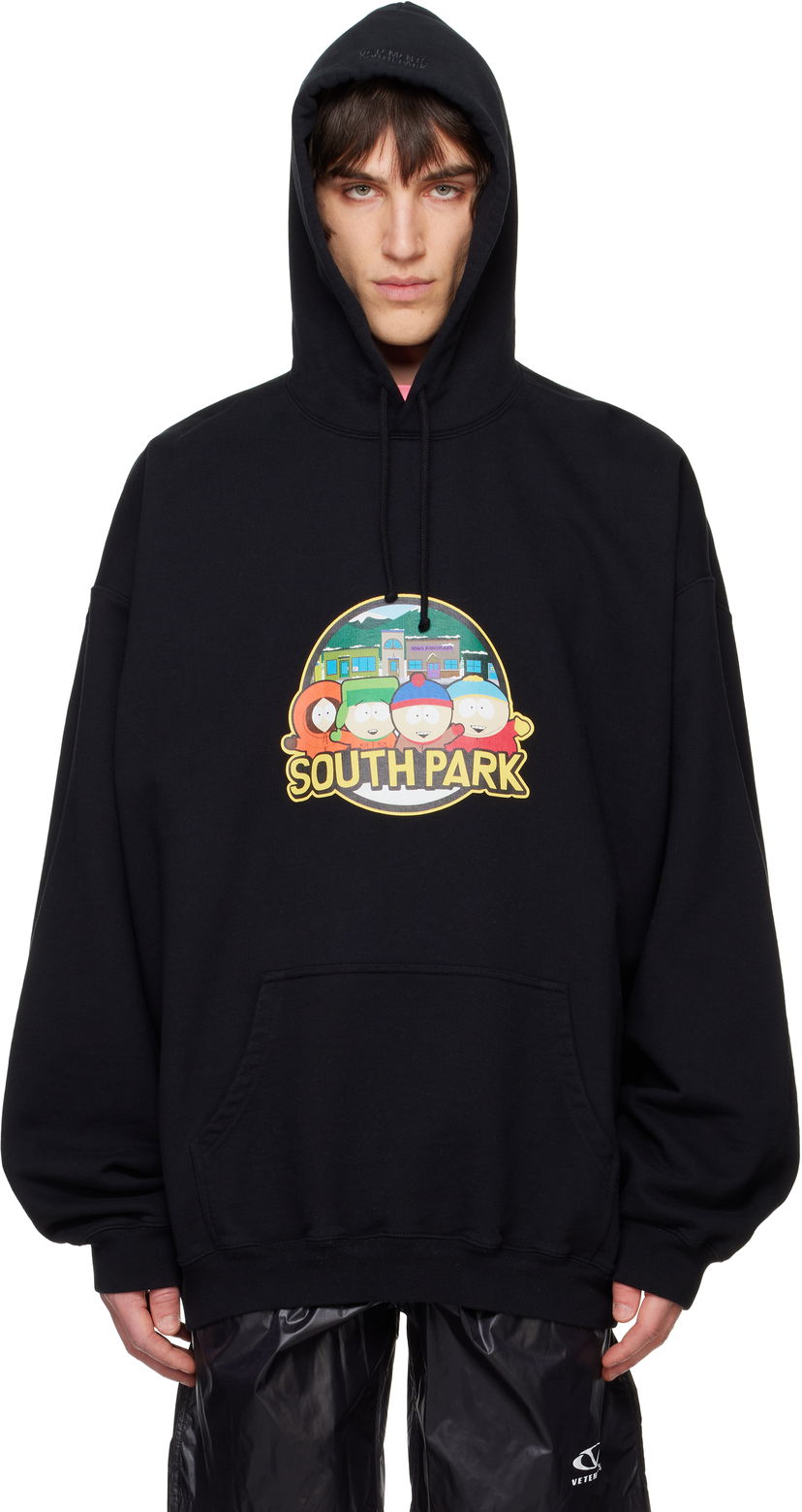 Sweatshirt VETEMENTS Vetements South Park Oversized Hoodie Sort | UA66HD670B