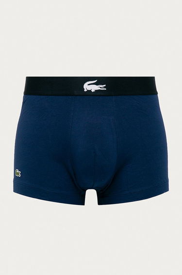 Boksere Lacoste 3-Pack Logo-Print Trunks Flerfarvet | 5H1774, 3