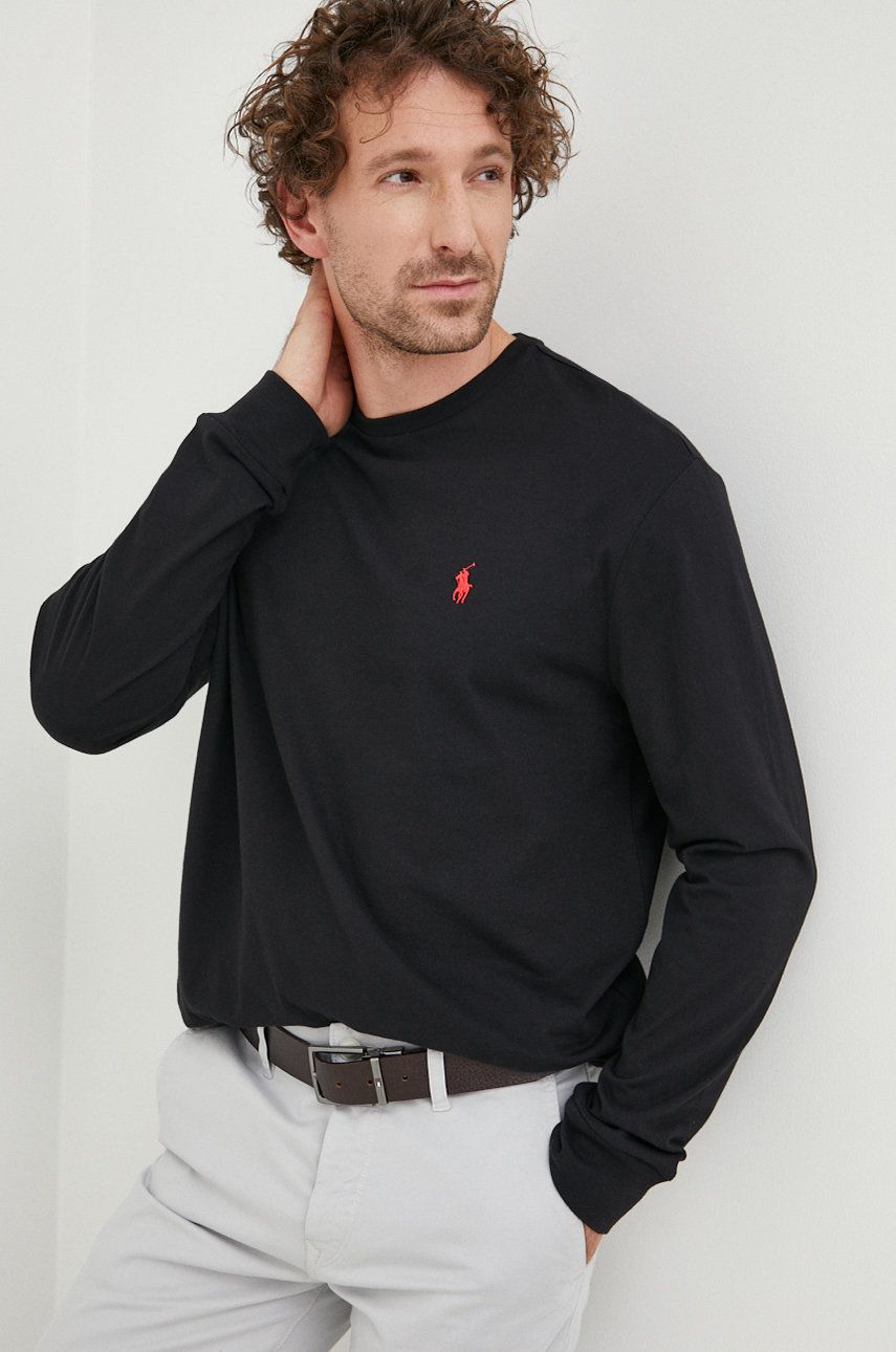 T-shirt Polo by Ralph Lauren Classic Fit Jersey T-Shirt Sort | 710671467001, 0