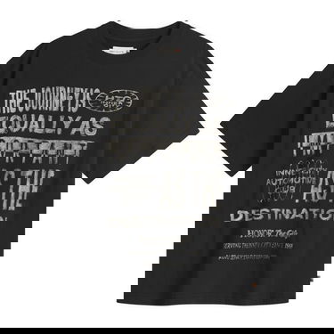 T-shirt Honor The Gift Travelled Journey Graphic T-Shirt, Size Large Sort | HTG250146-BLK, 1