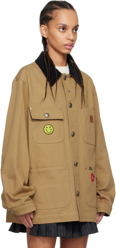 Jakke Andersson Bell Andersson Bell Cotton Chore Jacket Brun | awa678m, 1