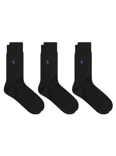 Sokker Polo by Ralph Lauren Mercerized Sock - 3 Pack Sort | 449653635005