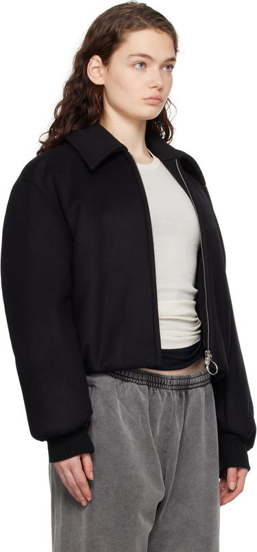 Bomberjakke Acne Studios Plaque Bomber Jacket Beige | A90616-, 1