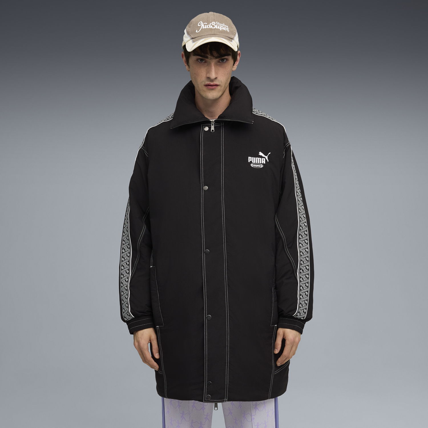 Frakker Puma PUMA x KIDSUPER King Oversized Padded Jacket Sort | 633882_01, 0