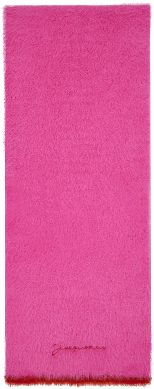 Tørklæde Jacquemus 'L'écharpe Neve' Scarf Lyserød | 22H226AC437-5080, 0