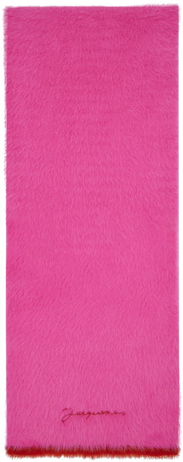 Tørklæde Jacquemus 'L'écharpe Neve' Scarf Lyserød | 22H226AC437-5080, 0