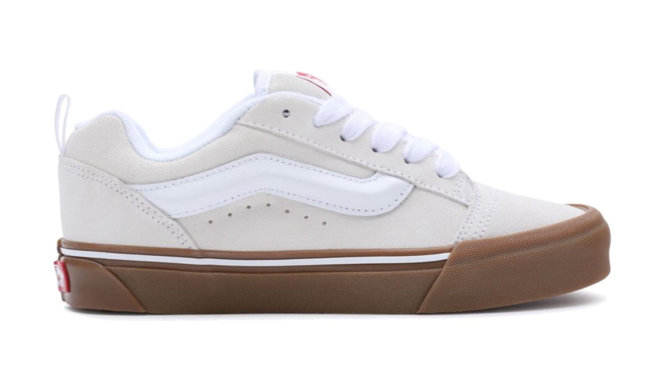 Sneakers og sko Vans Knu Skool White Gum Hvid | VN0009QCWHT1, 0