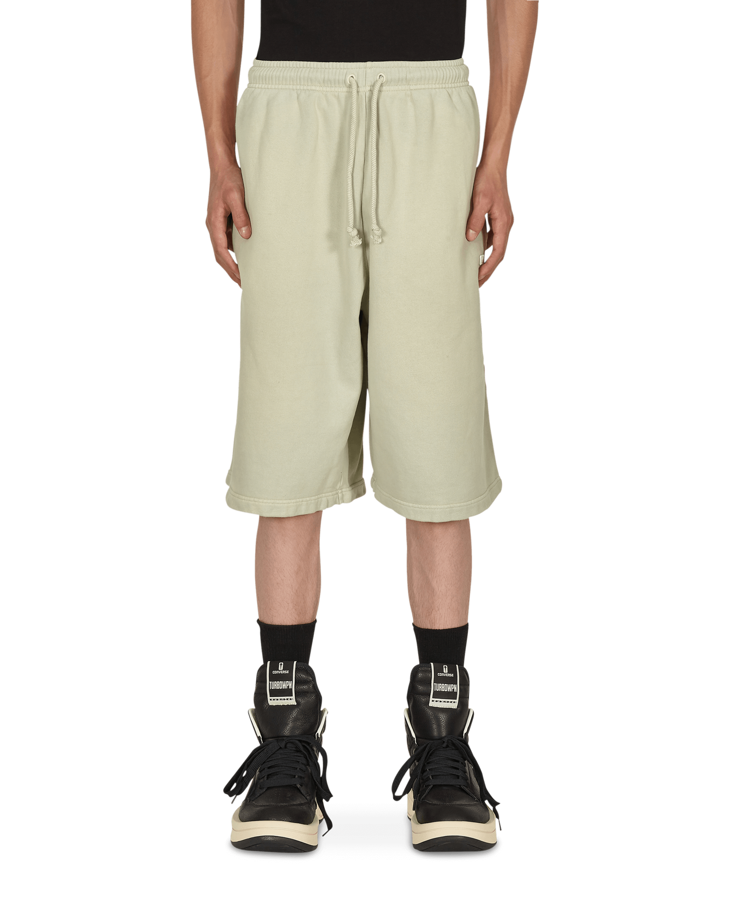 Shorts Acne Studios Face Sweatshorts Beige | CE0014- ABB, 0