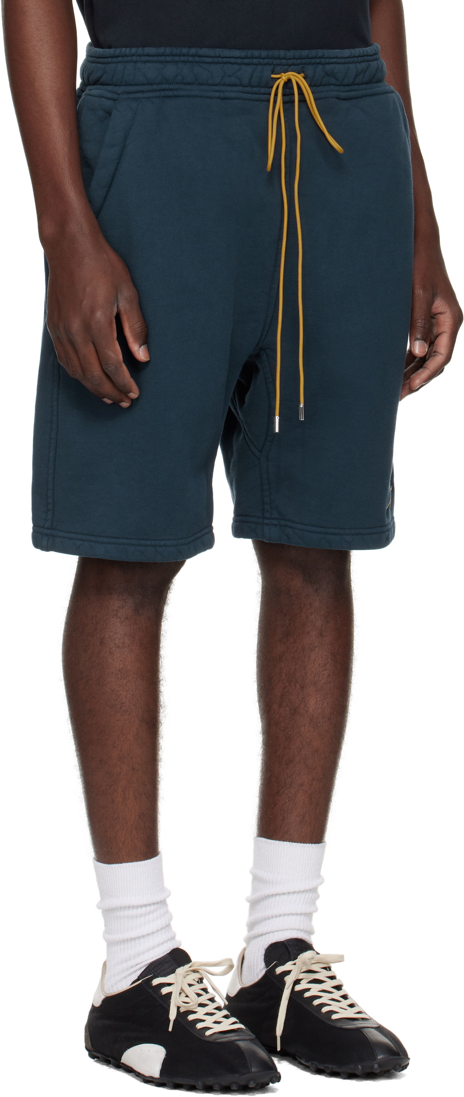 Shorts Rhude Rhude Classique Sweat Shorts Mørkeblå | RHPF25SH01012, 1