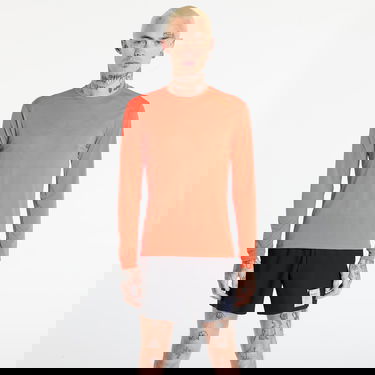 T-shirt Soar Running Long Sleeve Tech T-Shirt Orange | AW25-SLS4M-ORA, 0