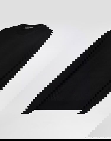 Sweater Dolce & Gabbana Dolce & Gabbana Cashmere Pullover Sort | GXX02TJBW05B0665, 0