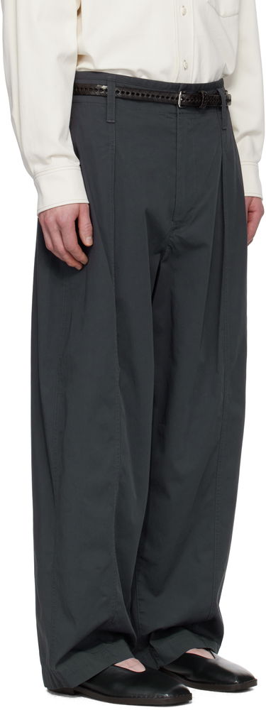 Bukser LEMAIRE Lemaire Maxi Pleated Trousers Beige | PA1202 LF1352, 4