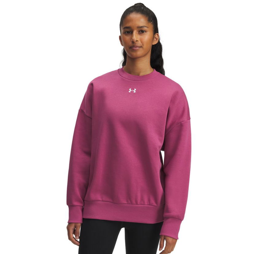 Sweatshirt Under Armour Under Armour Rival Oversized Fleece Sweatshirt Lyserød | 1386463-659