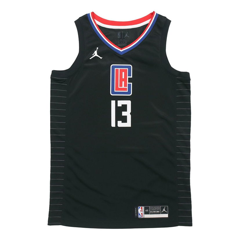 Jersey Jordan Jordan NBA Fan Edition Los Angeles Clippers Jersey George #13 Sort | CV9480-012