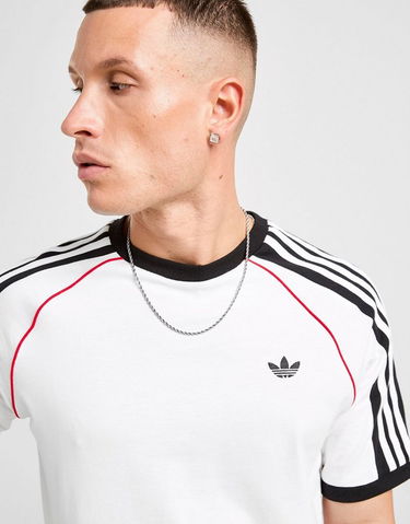 T-shirt adidas Originals 3-Stripes T-Shirt Hvid | KD4340, 3