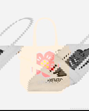 Mulepose KENZO Boke Flower Tote Bag Beige | FD65SA901F34 03, 0