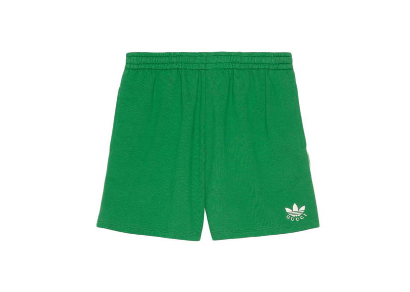 Shorts Gucci adidas x Cotton Shorts Green Grøn | 691640 XJEKQ 3826