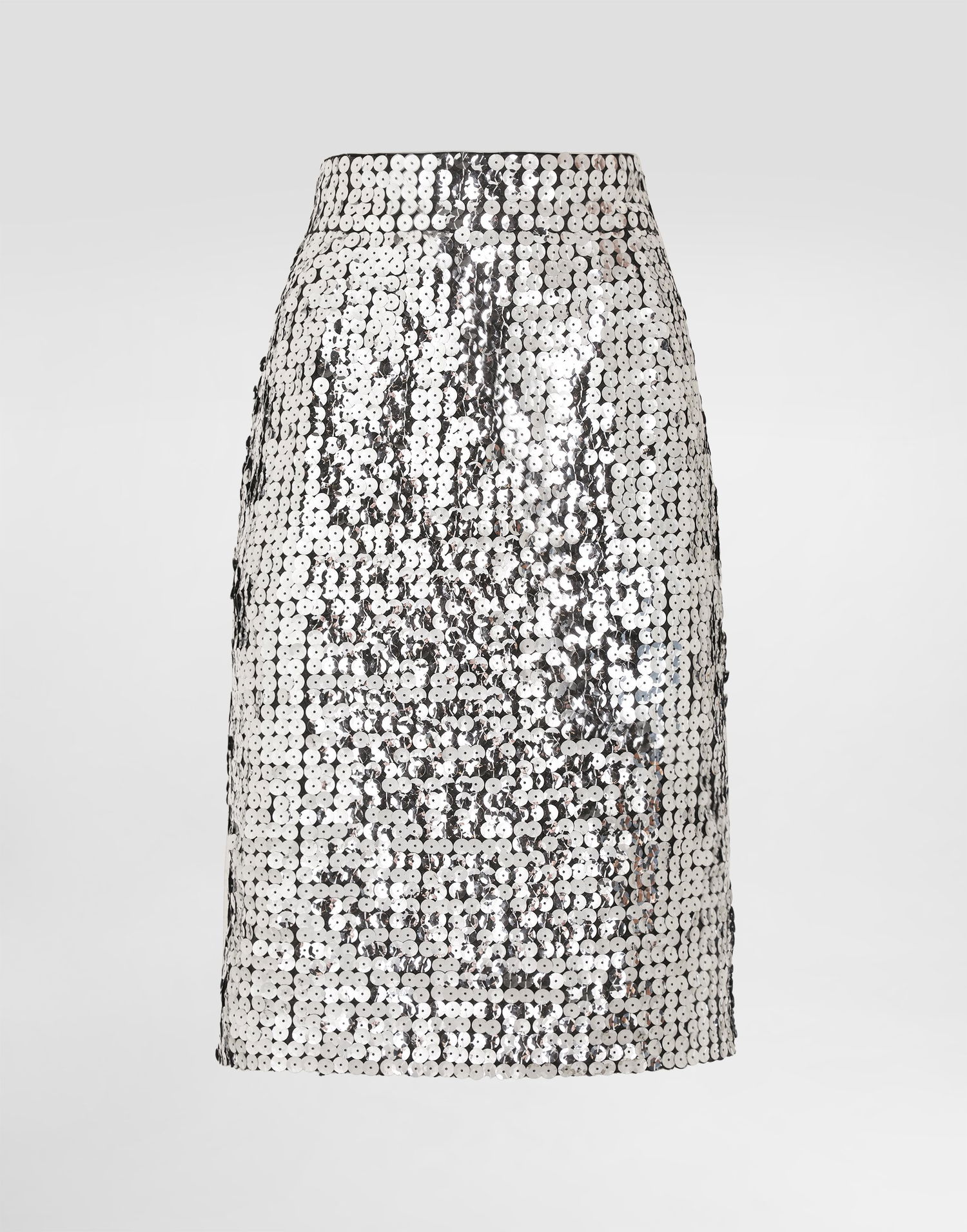 Nederdel Dolce & Gabbana Straight Skirt With Sequins Metalisk | F4C1LTFLSL3S0998, 0