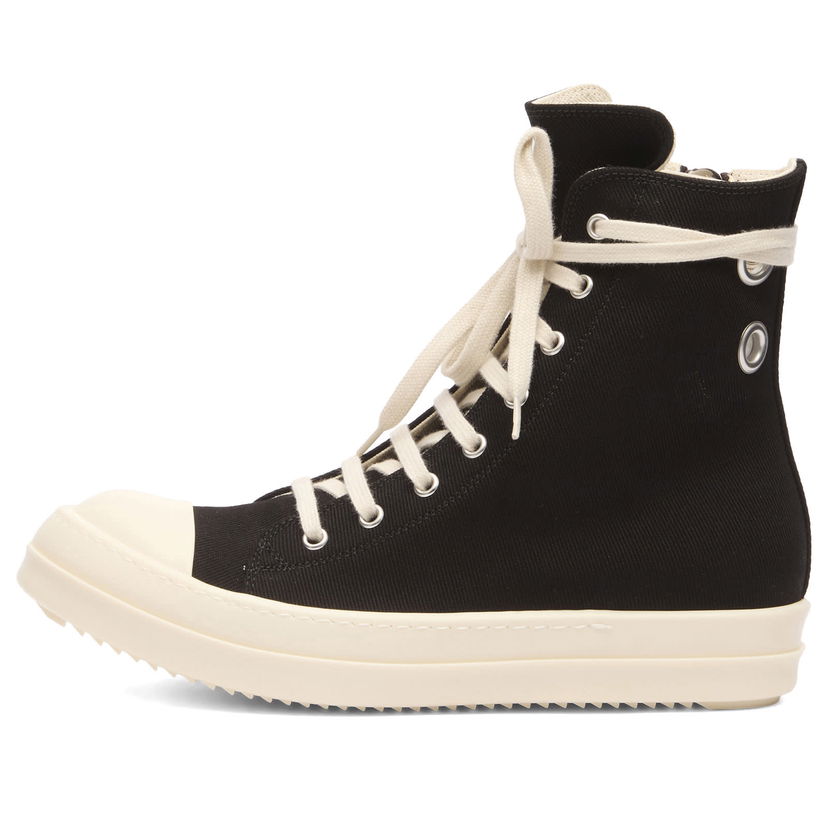 Sneakers og sko Rick Owens DRKSHDW High Top, Size EU 36 Sort | DS02E7800-DOES1-911