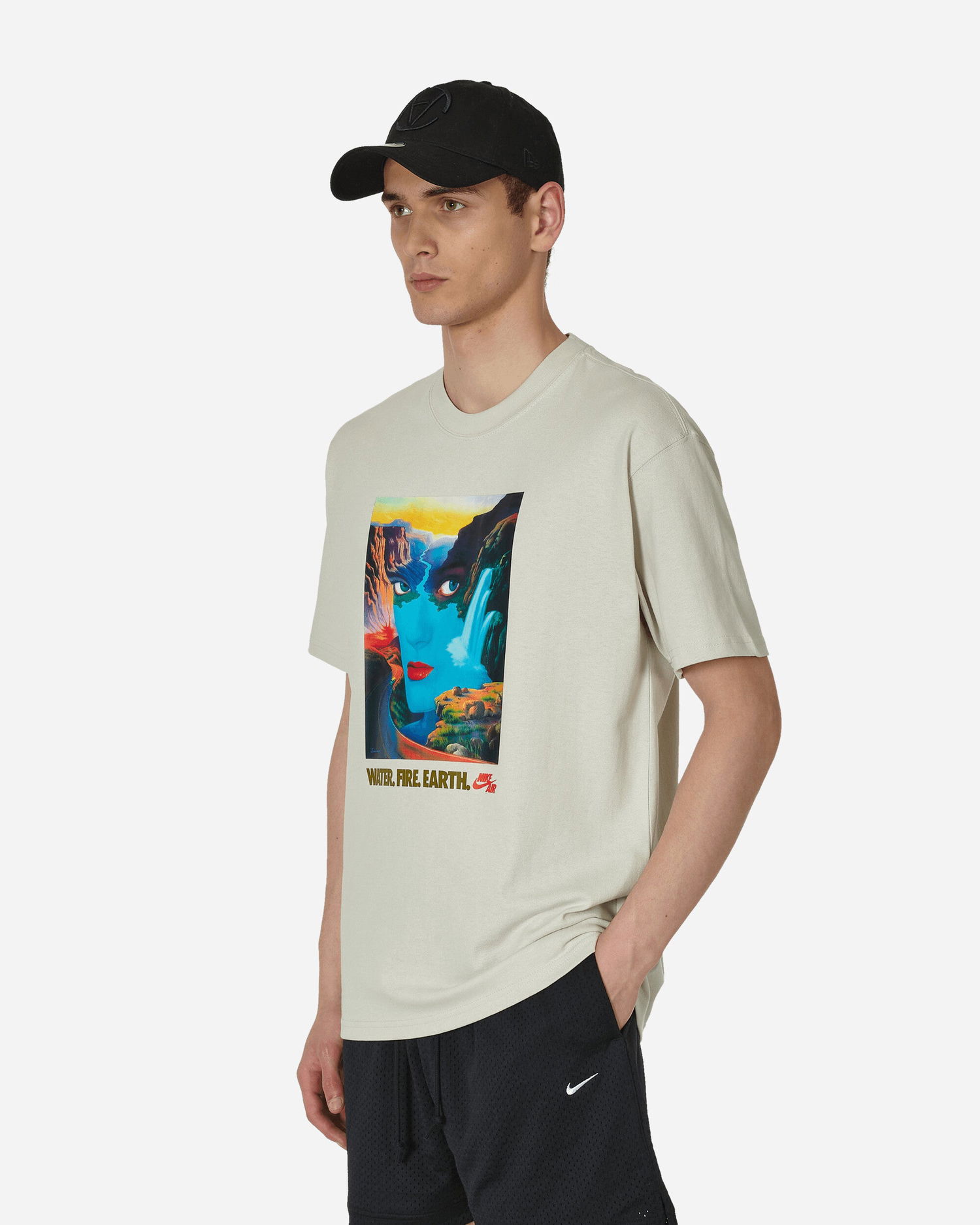 T-shirt Nike M90 Bring It Out Graphic T-Shirt Beige | FB9813-072, 1