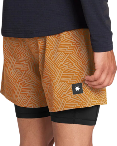 Shorts Saysky Reflective Pace 2 in 1 Shorts 5'' Orange | omrsh20c1051-omrsh20c1051, 3