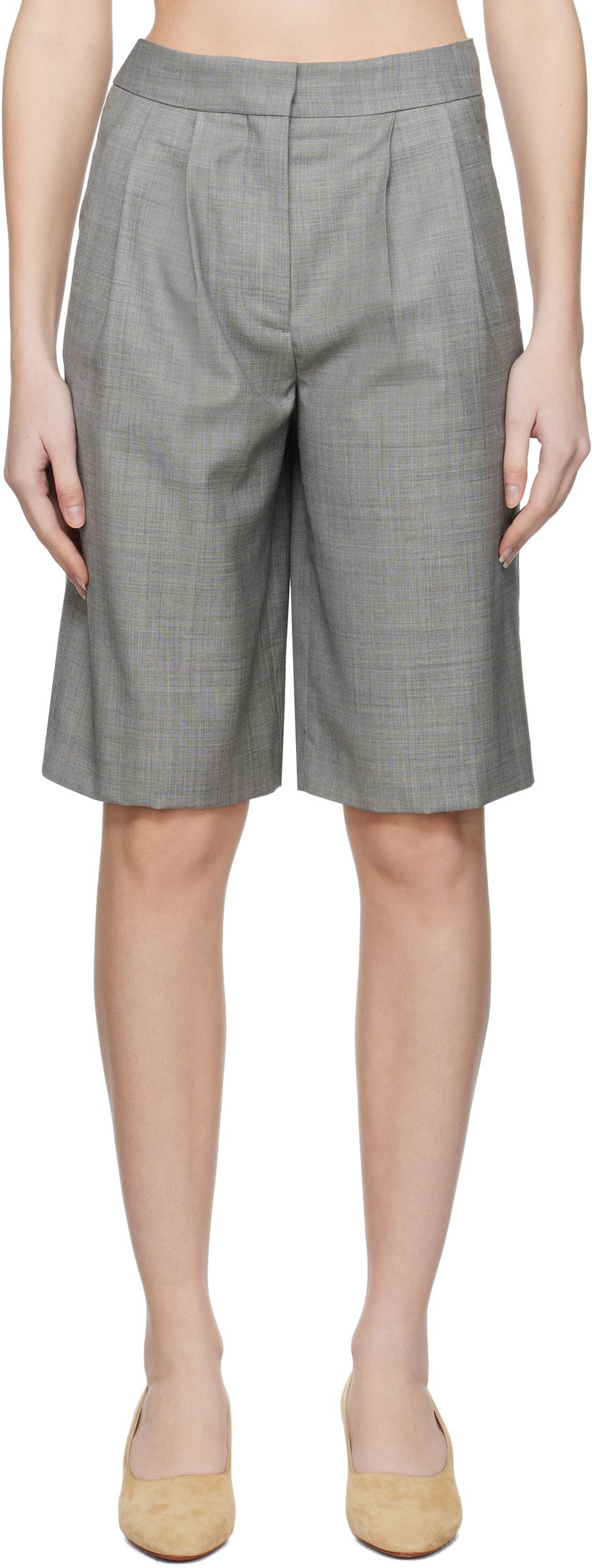 Shorts Loulou de Saison Loulou de Saison Soan Shorts Grå | SOAN