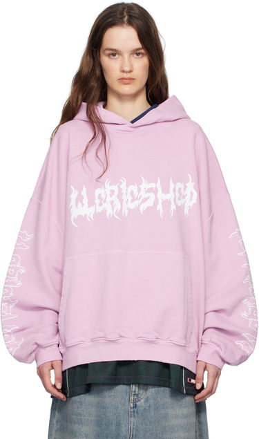Sweatshirt 032C 032c Faithless Oversized Hoodie Lyserød | S25-URC-0631-850-W, 0