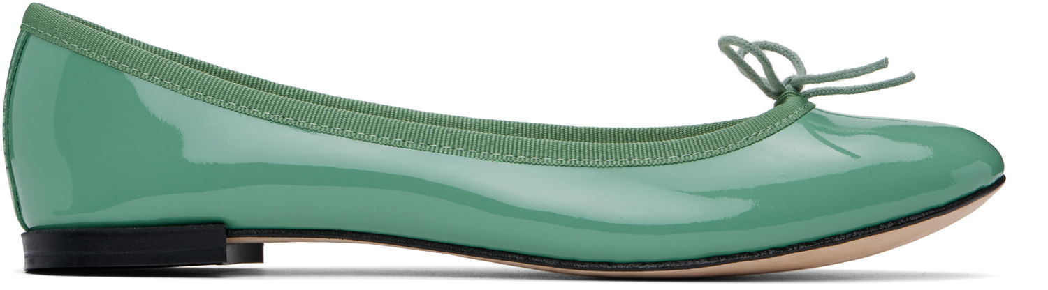 Tøj Repetto Repetto Cendrillon Ballerina Flats Grøn | V086V, 0