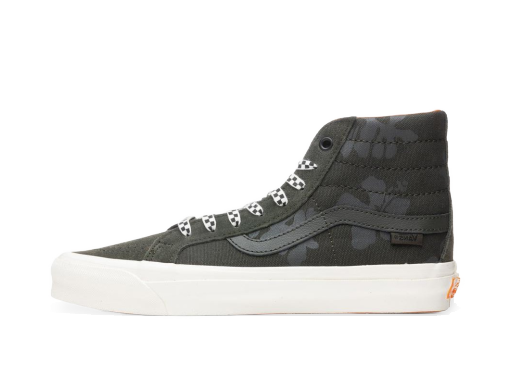 Skateboarding Vans OG SK8-Hi LX Porter-Yoshida and Co. Forest Night Sort | VN0A4BVBWW6