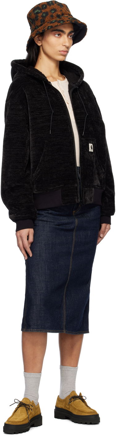 Nederdel Carhartt WIP Single Knee Denim Skirt Blå | I034224_8, 4