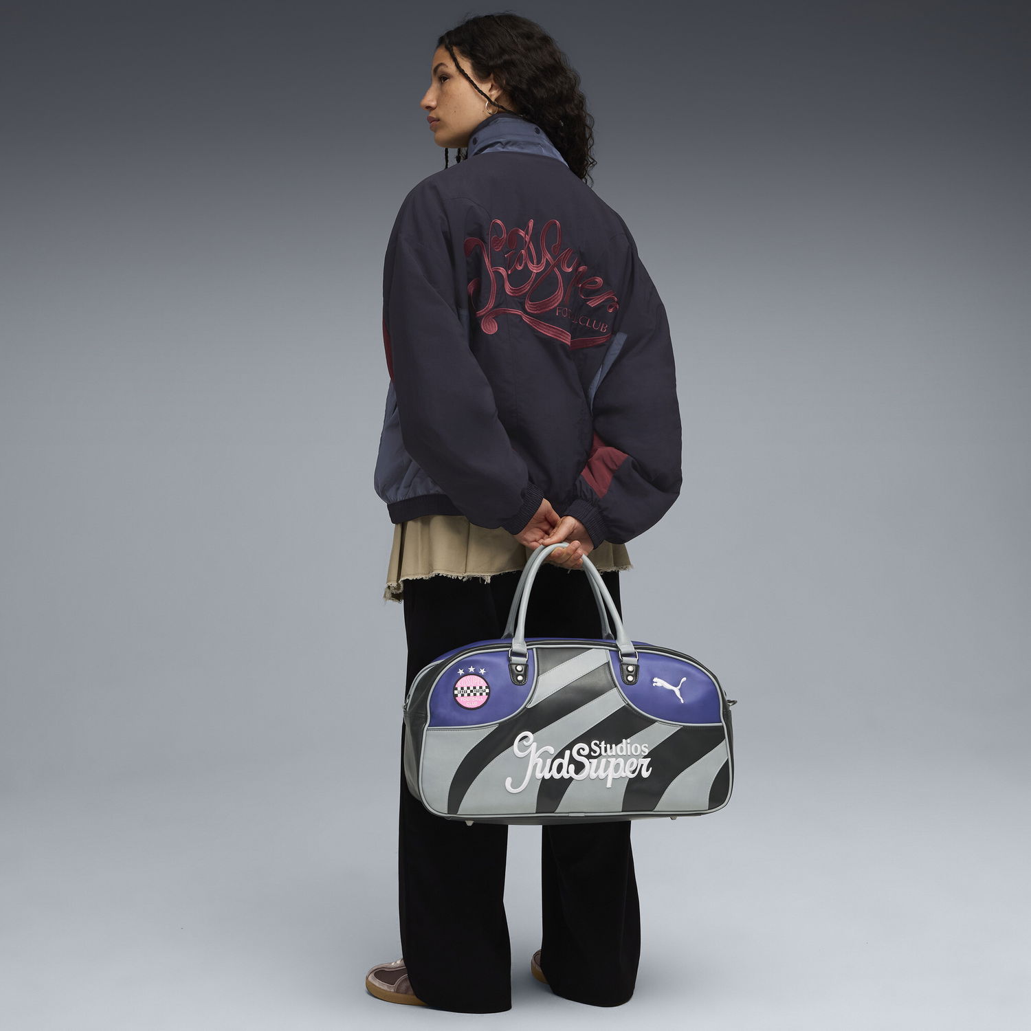 Rejsetaske Puma PUMA x KIDSUPER Studios Duffel Bag Flerfarvet | 091823_01, 1