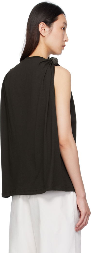 Tanktop Baserange Baserange Rodo Knotted Shoulder Tank Top Sort | TOROT-RC-SU25, 2