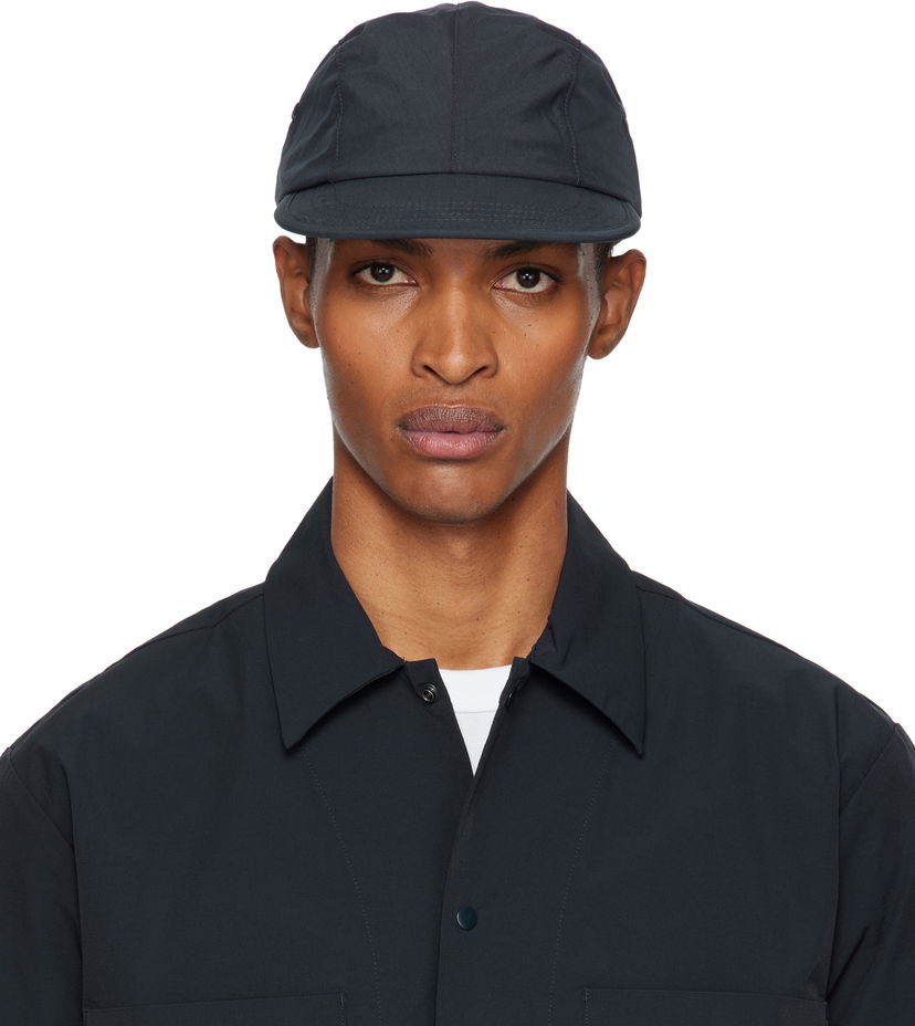 Kasket NORSE PROJECTS Norse Projects 4-Panel Tech Poplin Cap Sort | N80-0150