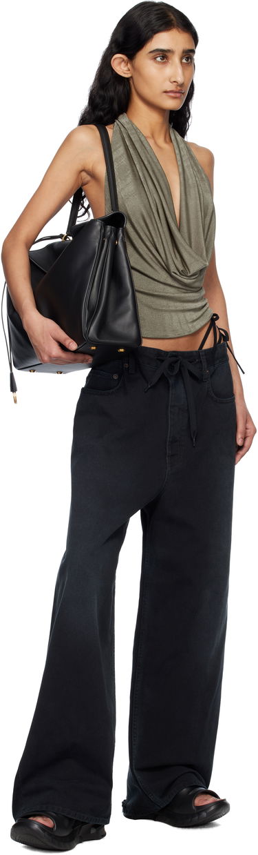 Tanktop MISBHV MISBHV Cowl Neck Halter Top Grøn | 250W143, 3