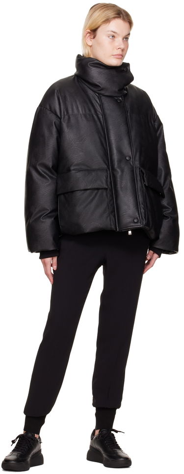 Puffer jakke Stella McCartney Stella McCartney Alter Mat Puffer Jacket Sort | 680025SKB20, 3