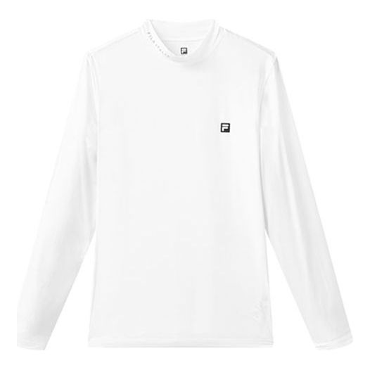 T-shirt FILA Athletics Series Slim Fit Long Sleeve Shirt Hvid | A11M125201F-WT
