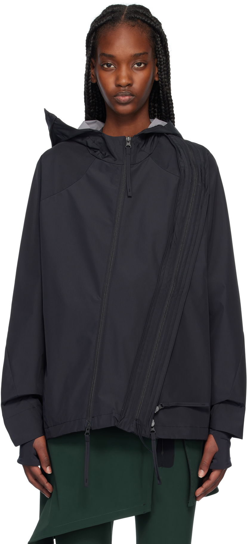 Vindjakke Post Archive Faction (PAF) Center Technical Jacket Sort | 7.0 OTC-B