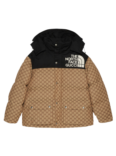 Jakke Gucci The North Face x GG Padded Jacket Beige | 670909 Z8APZ 2184