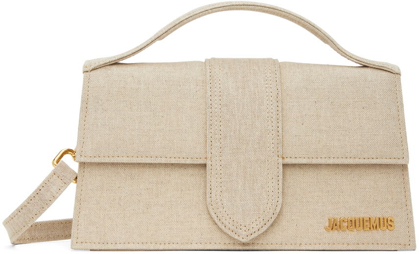 Skuldertaske Jacquemus Le Papier 'Le Grand Bambino' Bag Beige | 22H213BA007-3071, 0