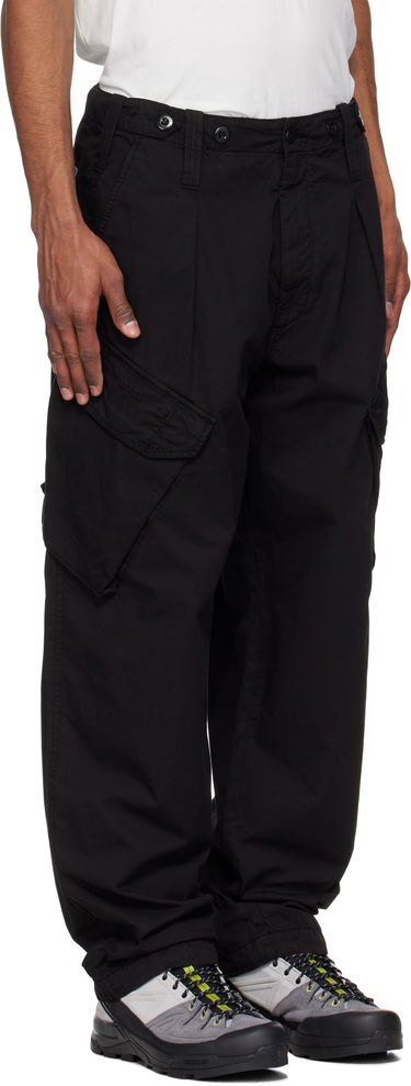 Cargo bukser C.P. Company C.P. Company Loose Cargo Gabardine Pants Sort | 18CMPA286A-110340O, 1