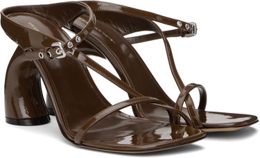 Skopleje Dries Van Noten Dries Van Noten Strappy Sculptural Heeled Sandals Brun | WS251-1623-189, 3