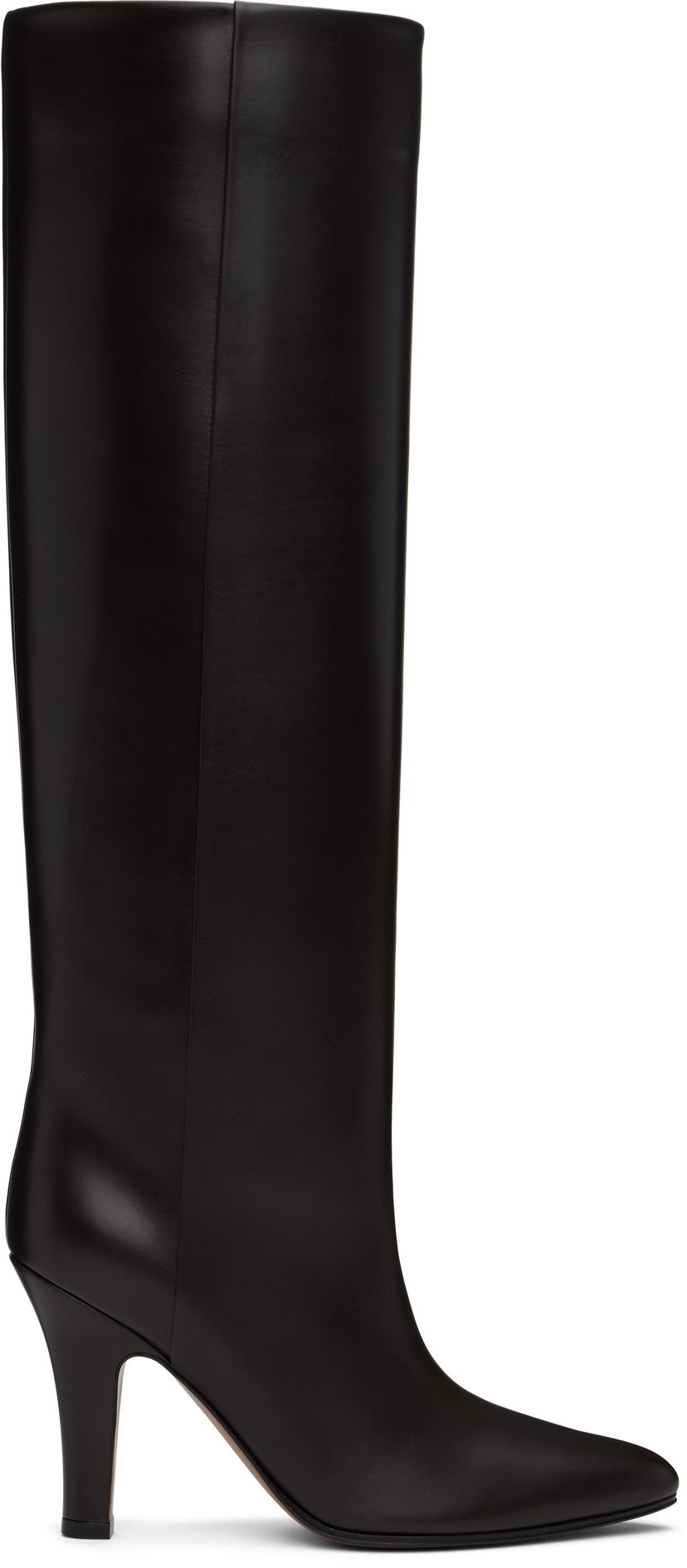 Kjole The Row The Row Prudens Knee Boots Sort | F1566-L57
