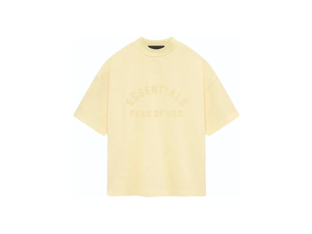T-shirt Fear of God Essentials Heavy Jersey S/S Tee Gul | 125sp242001f, 0