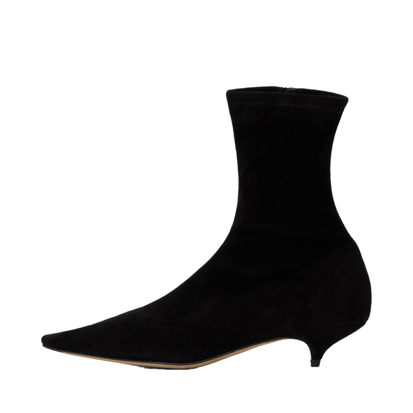 Sneakers og sko The Row Black Liisa Boots Sort | F1545-S11