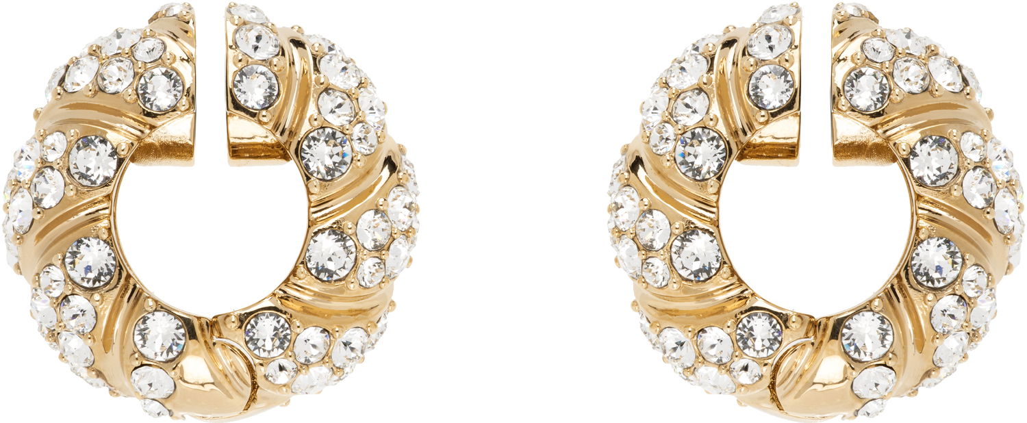 Øreringe Valentino Valentino Garavani Small Crystal Magnetic Clip-on Earrings Metalisk | 6W0J0AA4YCW, 0