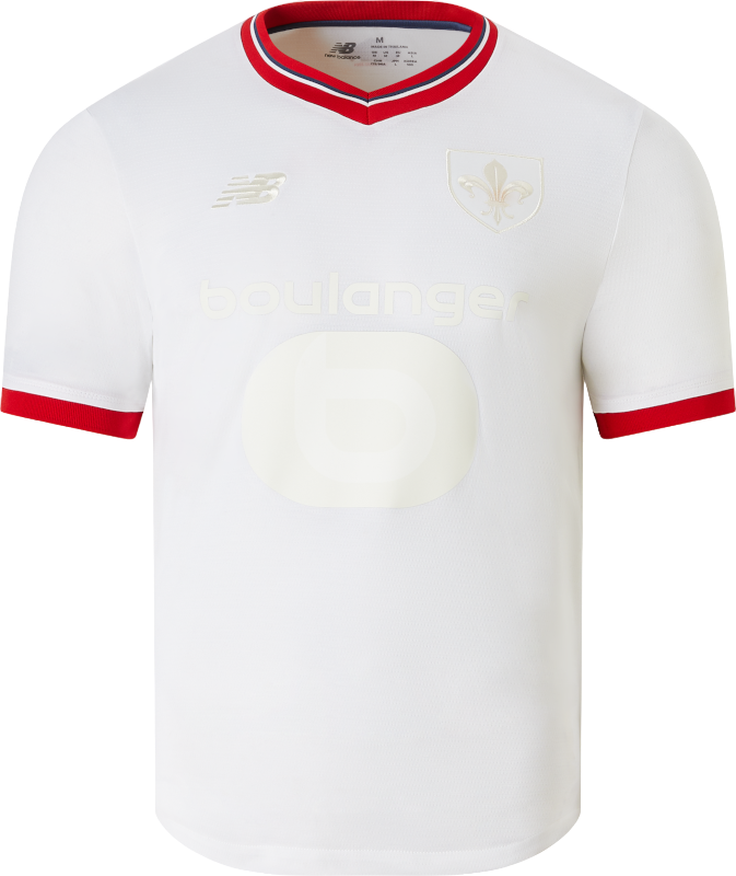 Jersey New Balance Lille LOSC Anniversaire Youth Jersey Hvid | jt230342-fou, 0