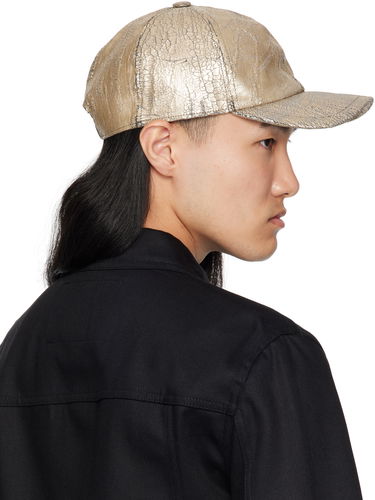Kasket Rick Owens Rick Owens DRKSHDW Megacrust Denim Baseball Cap Metalisk | DA01E3478 SGMC, 2